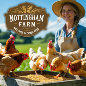 Corn Free, Soy Free Added Calcium And Mineral Chicken Feed 50lb Bag