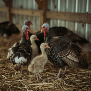 Heritage Mix Turkeys Live